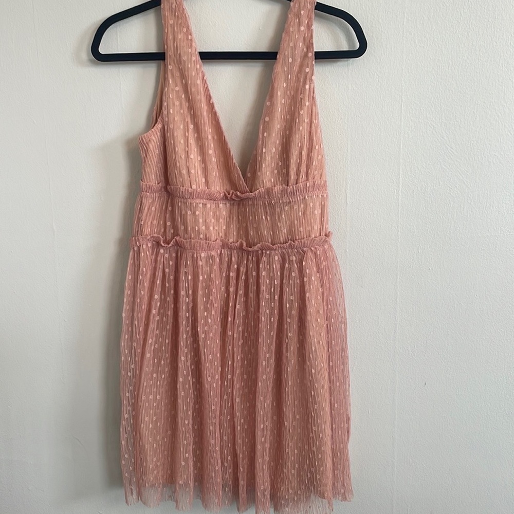 Lush, Dried Rose Mini Dress!